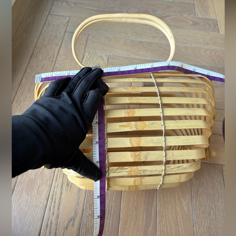 Cult Gaia Lilleth Natural Bamboo Bag - Picture 16 of 16